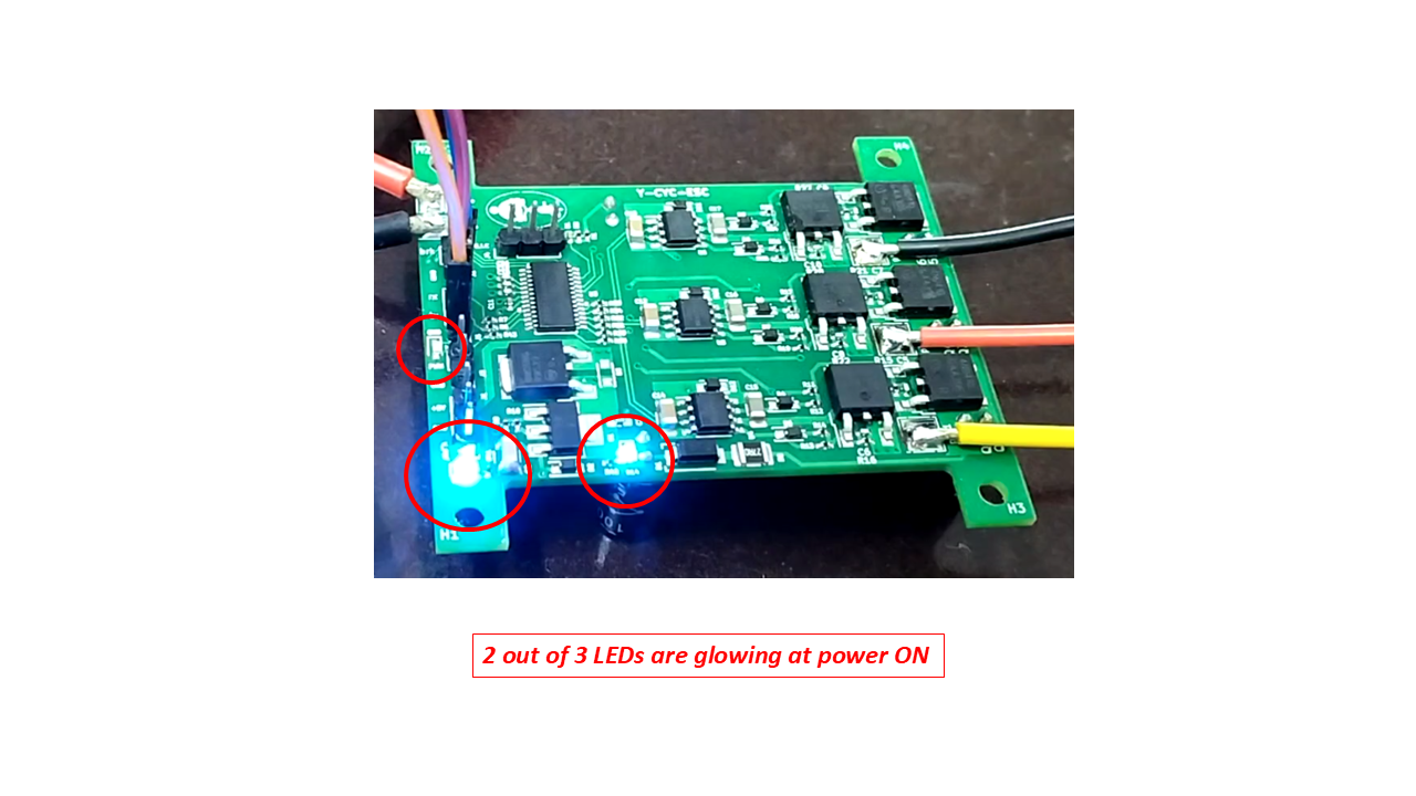 Power-on-indication